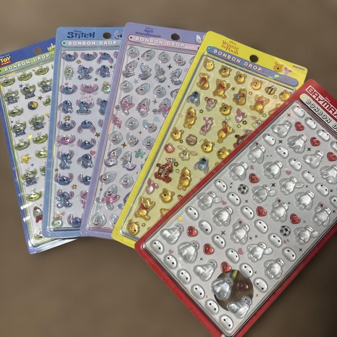 ディズニーボンボンドロップシールmini