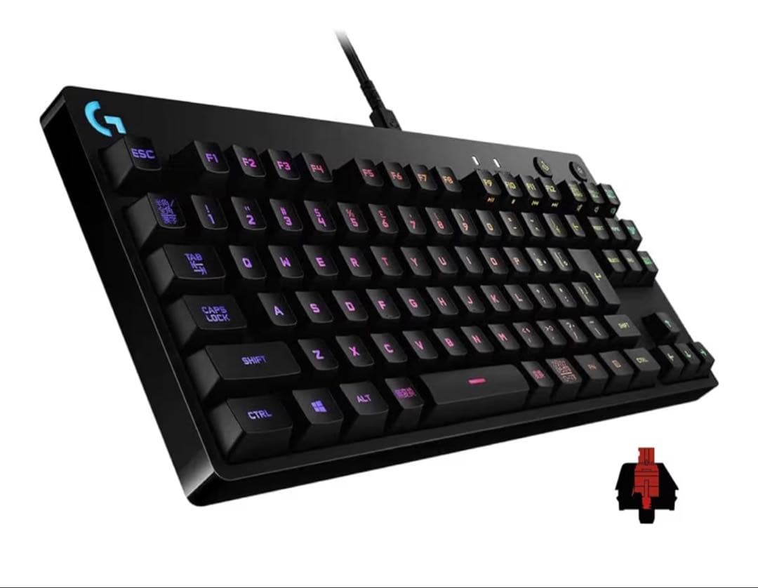 【使用感なし】logicool G PRO G-PKB-002LNd キーボード