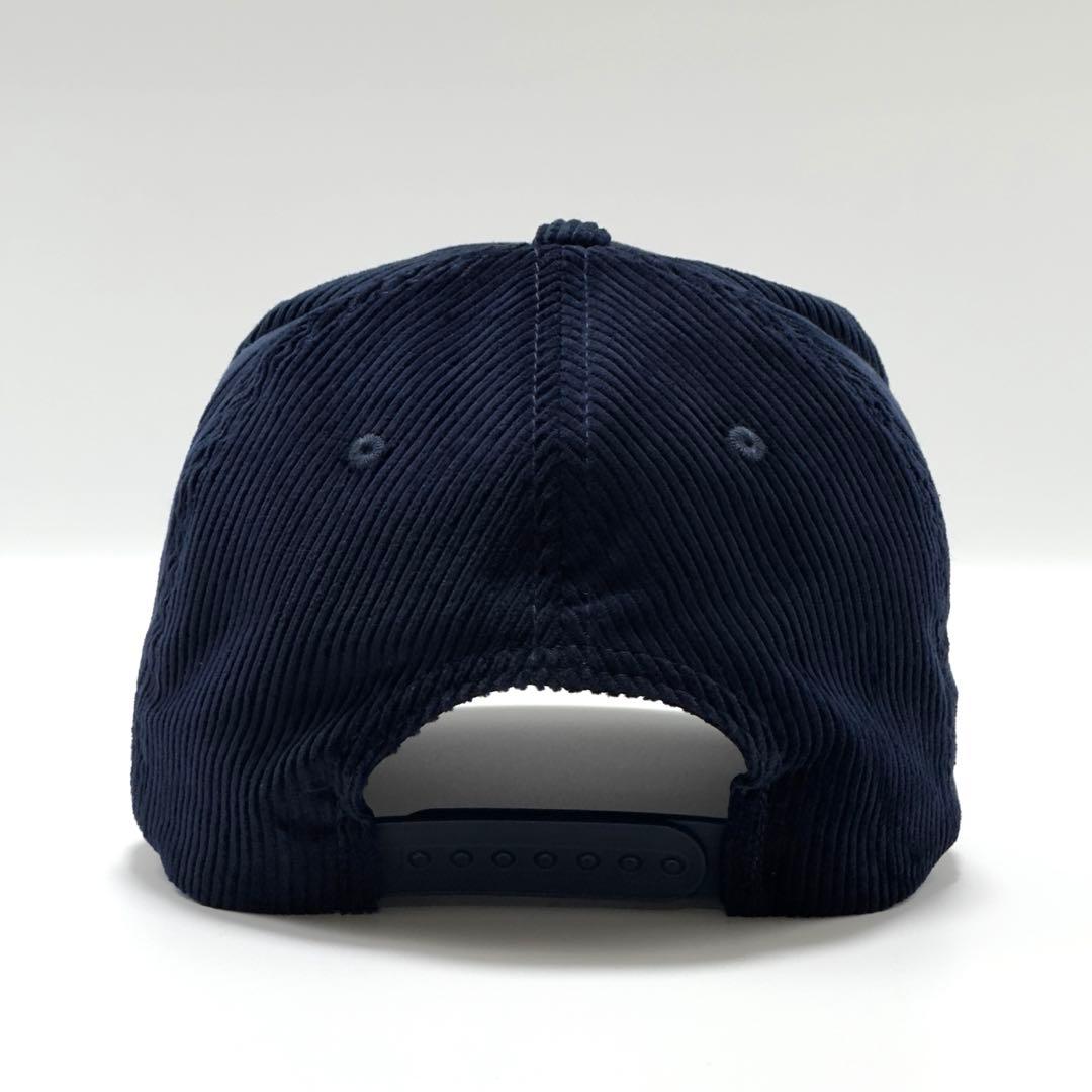 【コーデュロイ】Junkie トラッカーキャップ ネイビー