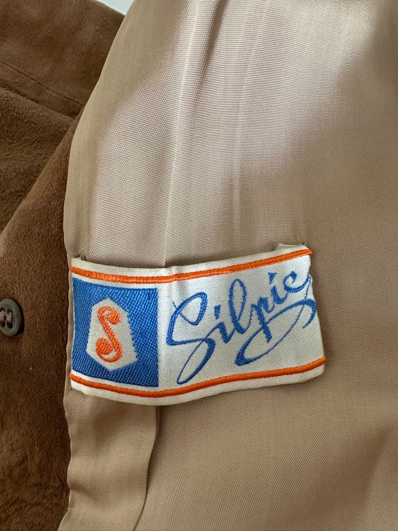 70s スエードレザーブルゾン