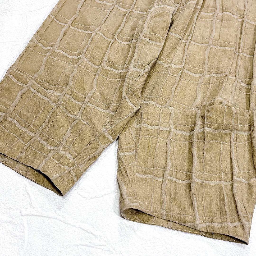 ✨極美品✨芽風 イージーパンツ サルエルパンツ センソユニコ チェック