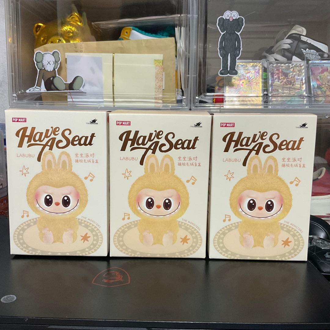 ぬいぐるみ POPMART THE MONSTERS LABUBU Have A Seat