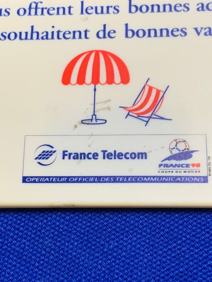 入手不可能！Telecarte用ケースFrance98 希少品