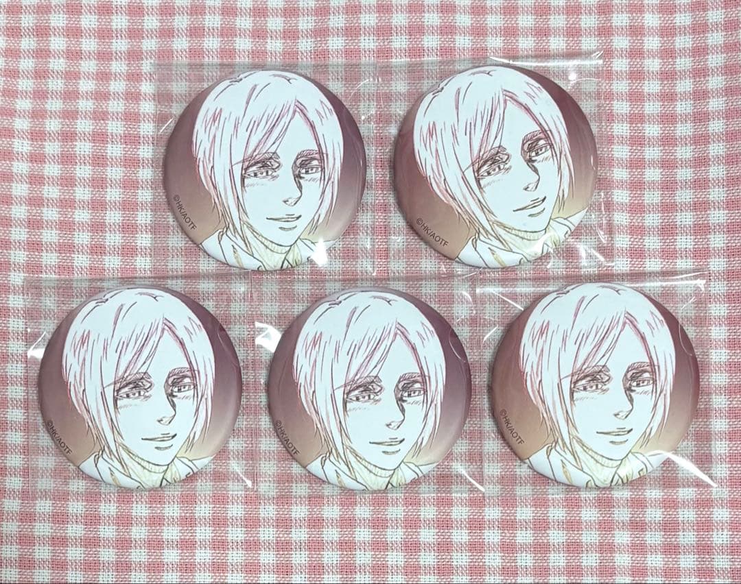 進撃の巨人 MAPPA 原画缶バッジ エレン