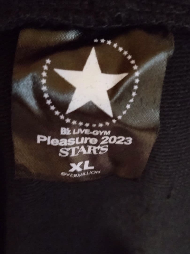 B'z　Pleasure 2023 XL rock and roll　パーカー