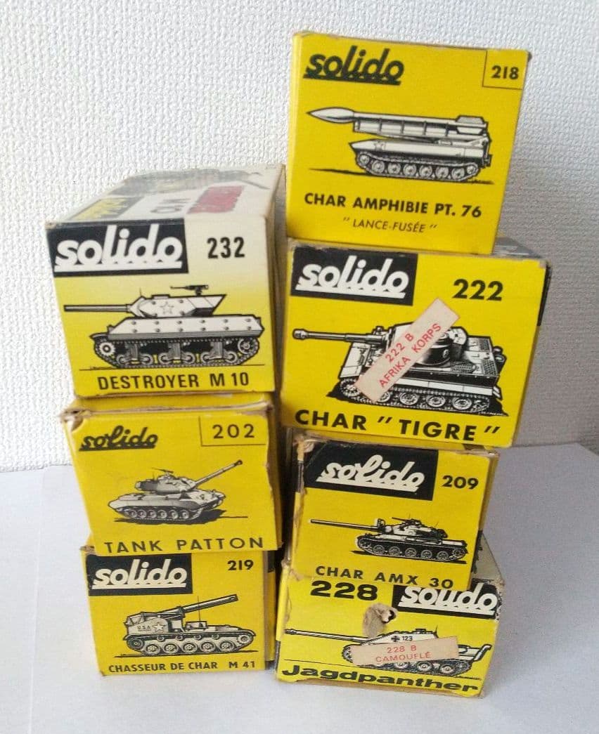 北*島様 solido 戦車模型7点セット