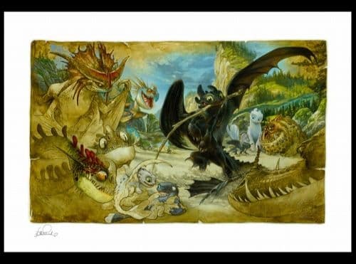 ヒックとドラゴン 聖地への冒険 ポスター トゥース レア