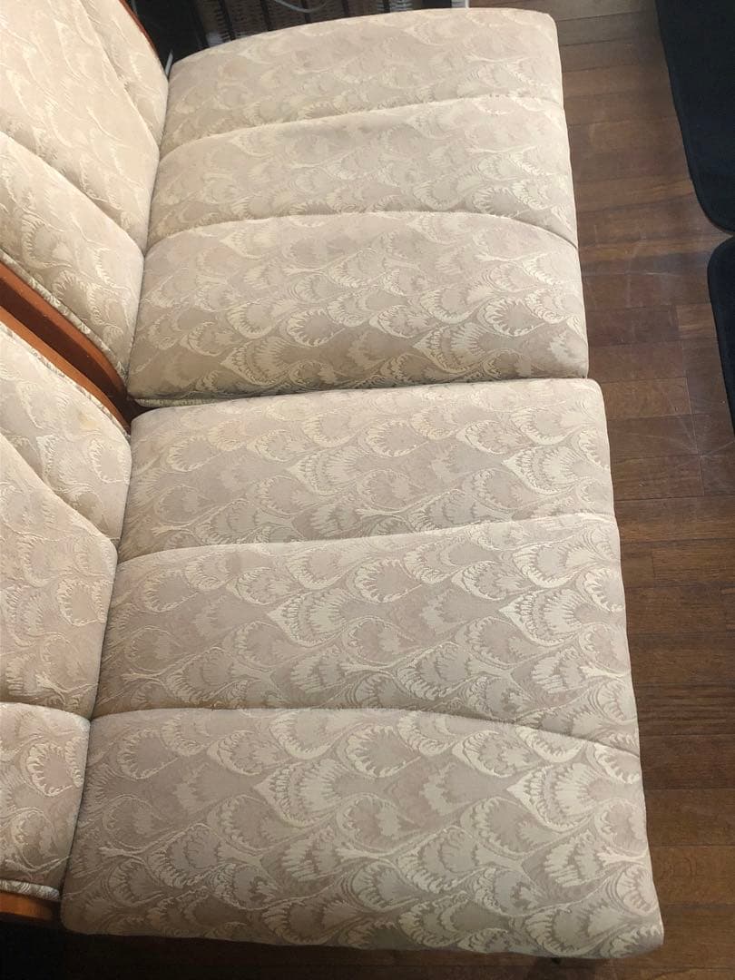 希少♦️高品質♦️ナチュラル ピーコック柄♦️ダイニングチェア♦️2脚セット♦️送料込