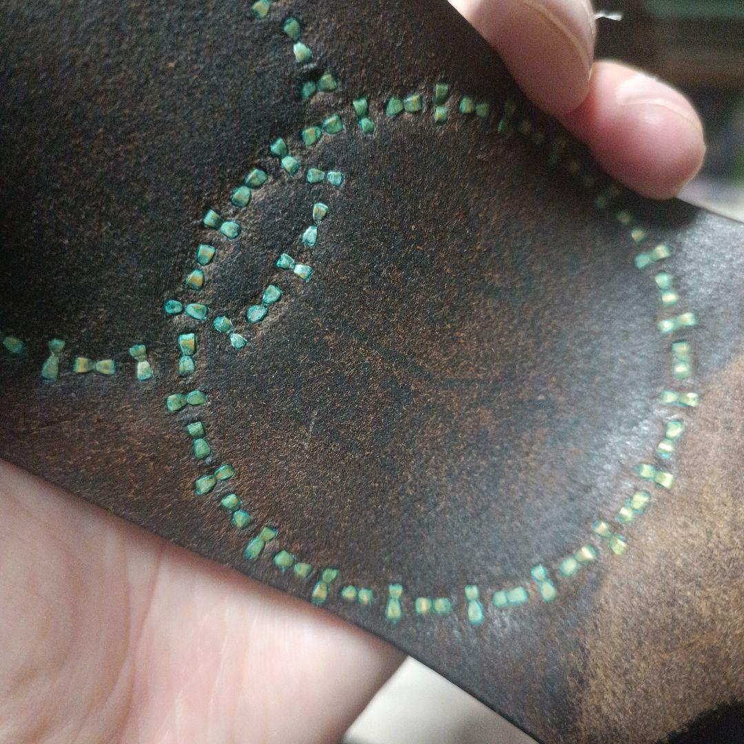 WOLF'S HEAD レザー ビーズブレスレット　キムタク