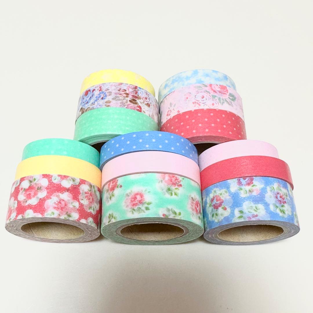 キャスキッドソン 廃盤マスキングテープ 15本セット 中古