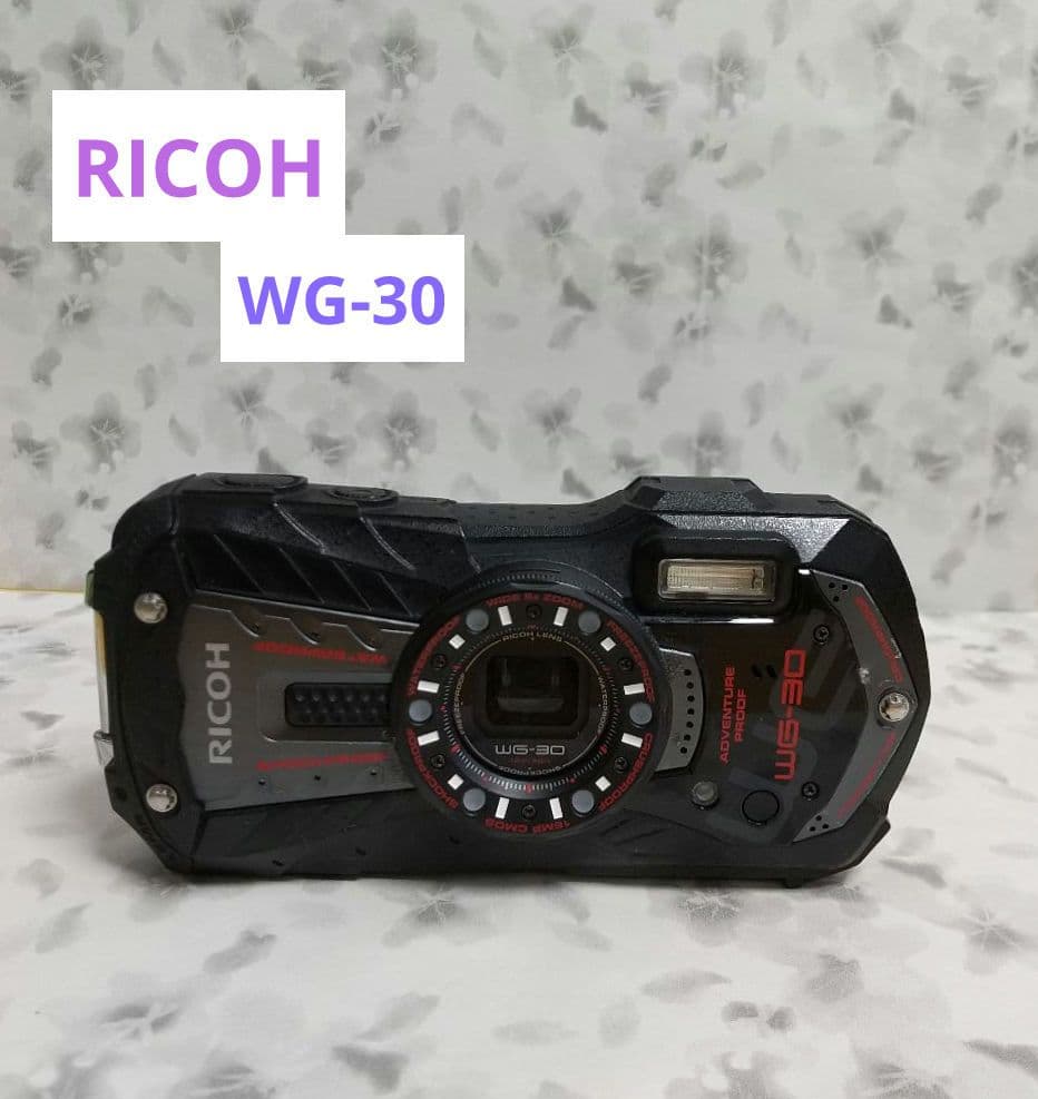 【RN97】RICOH WG-30 デジカメ 本体