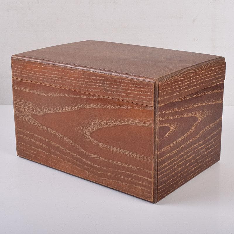 茶道具　桑茶箱　鉄絵草文　茶碗　黄交趾花文　振出など　九点　一式　M　R8950