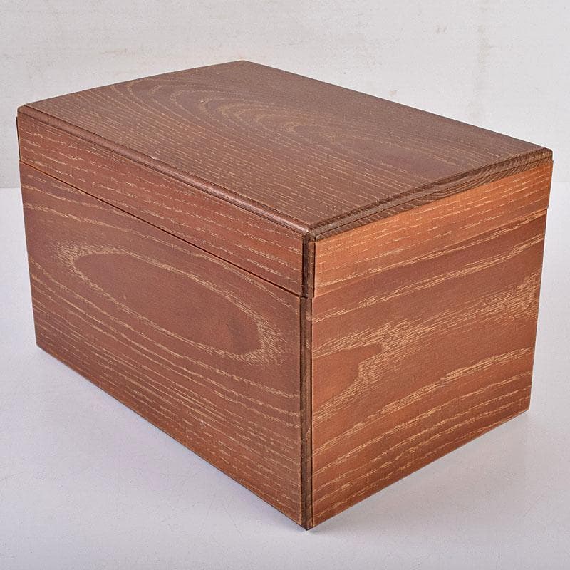 茶道具　桑茶箱　鉄絵草文　茶碗　黄交趾花文　振出など　九点　一式　M　R8950