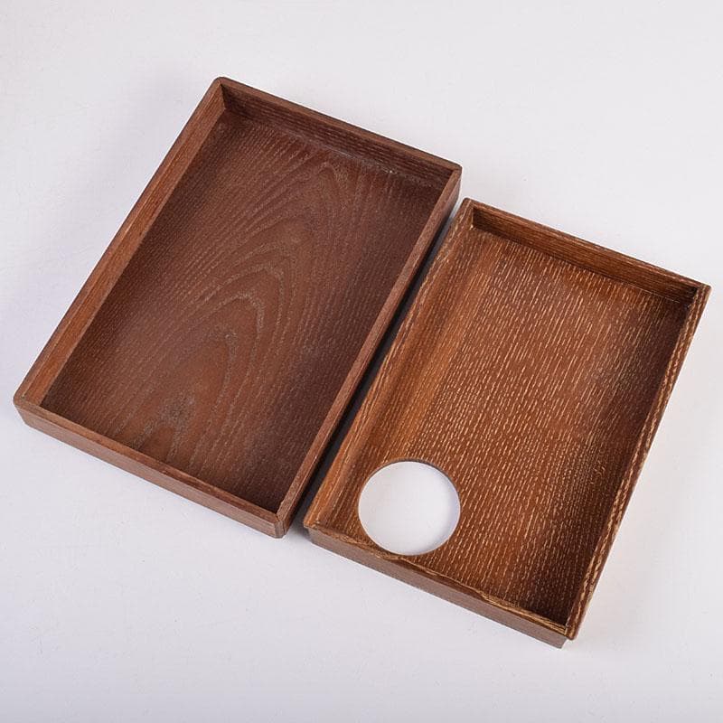 茶道具　桑茶箱　鉄絵草文　茶碗　黄交趾花文　振出など　九点　一式　M　R8950