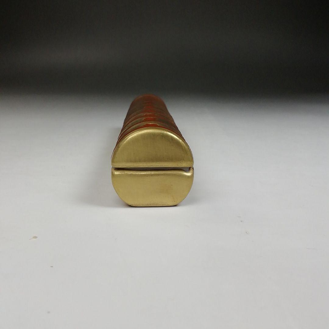 Ｔ９６１　香合　『金襴手　横笛香合』『芳正 造』　共箱　茶道具