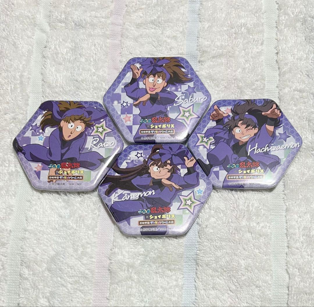 忍たま乱太郎 ジョイポリス 缶バッジ 五年生