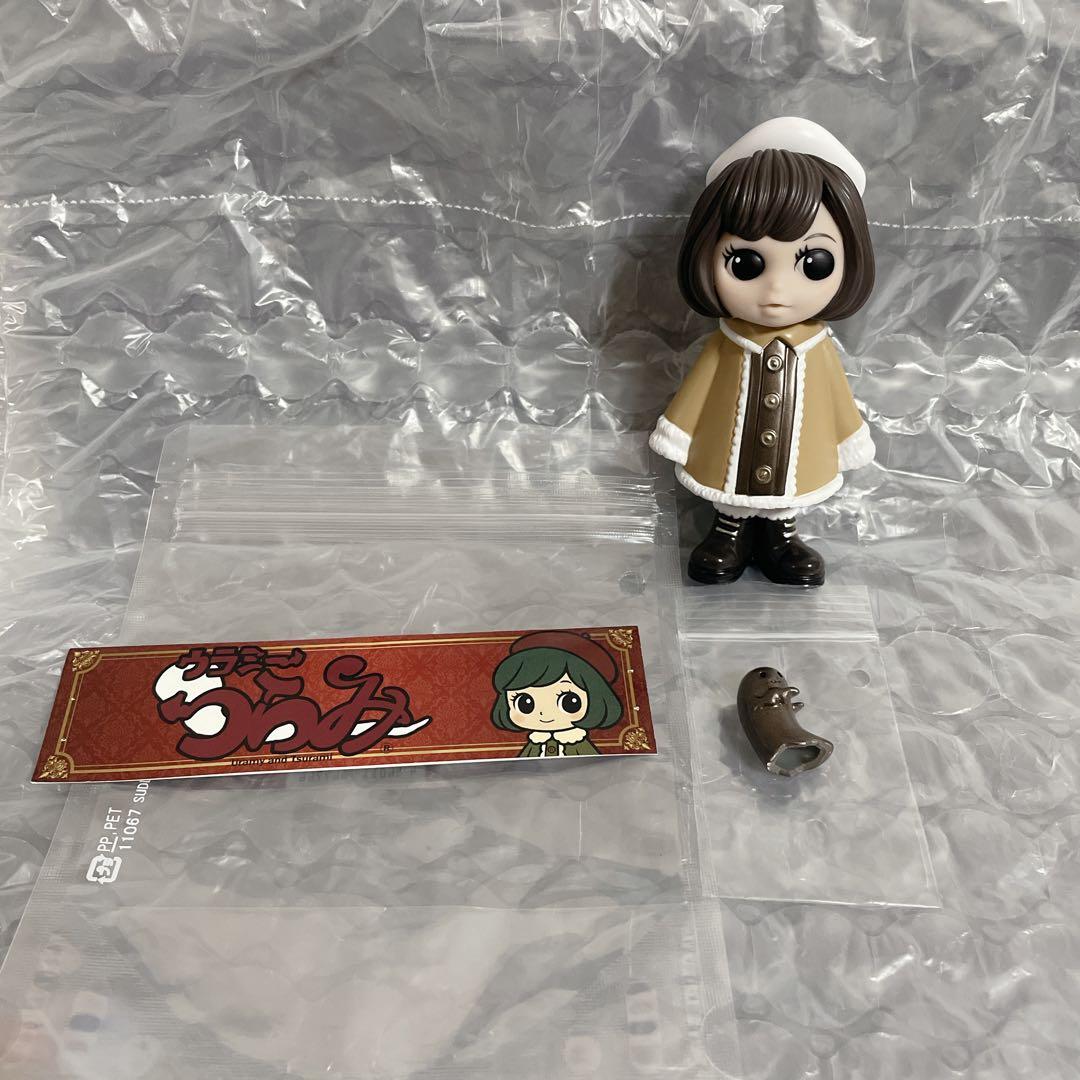 ウラミーつらみ　ししまるもも　ソフビ