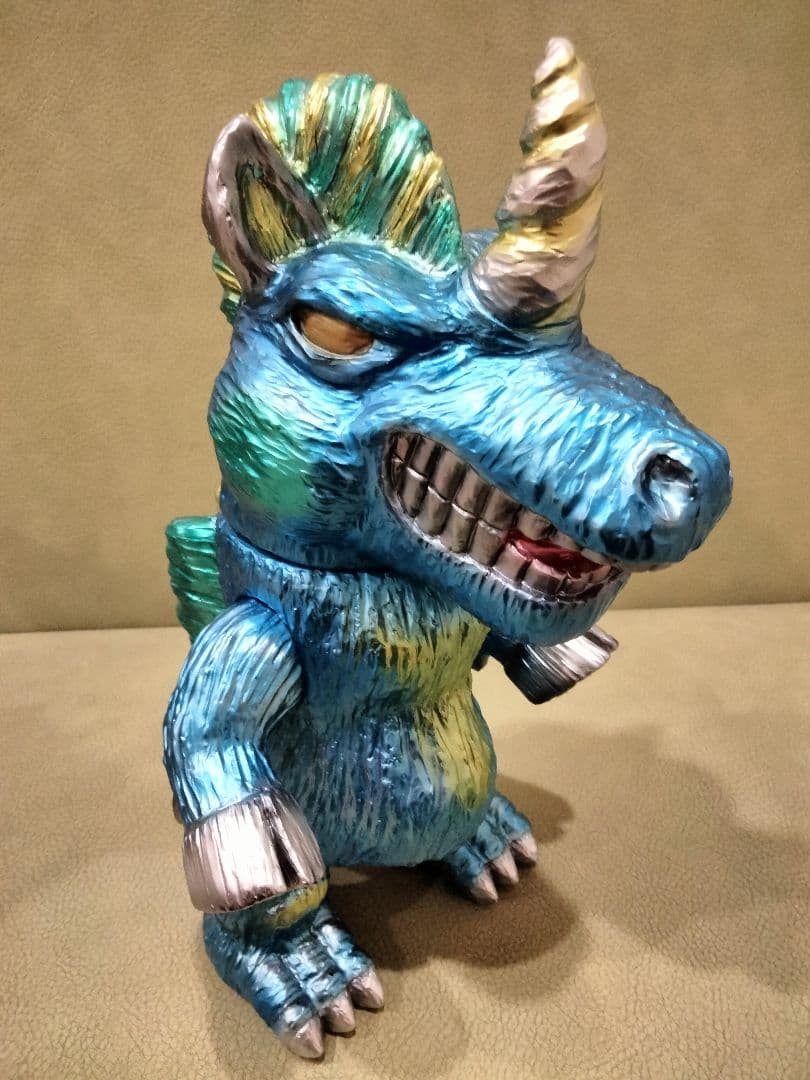 ソフビ　monstock　怪獣　馬頭羅　牛頭羅　izumonster　安楽安作