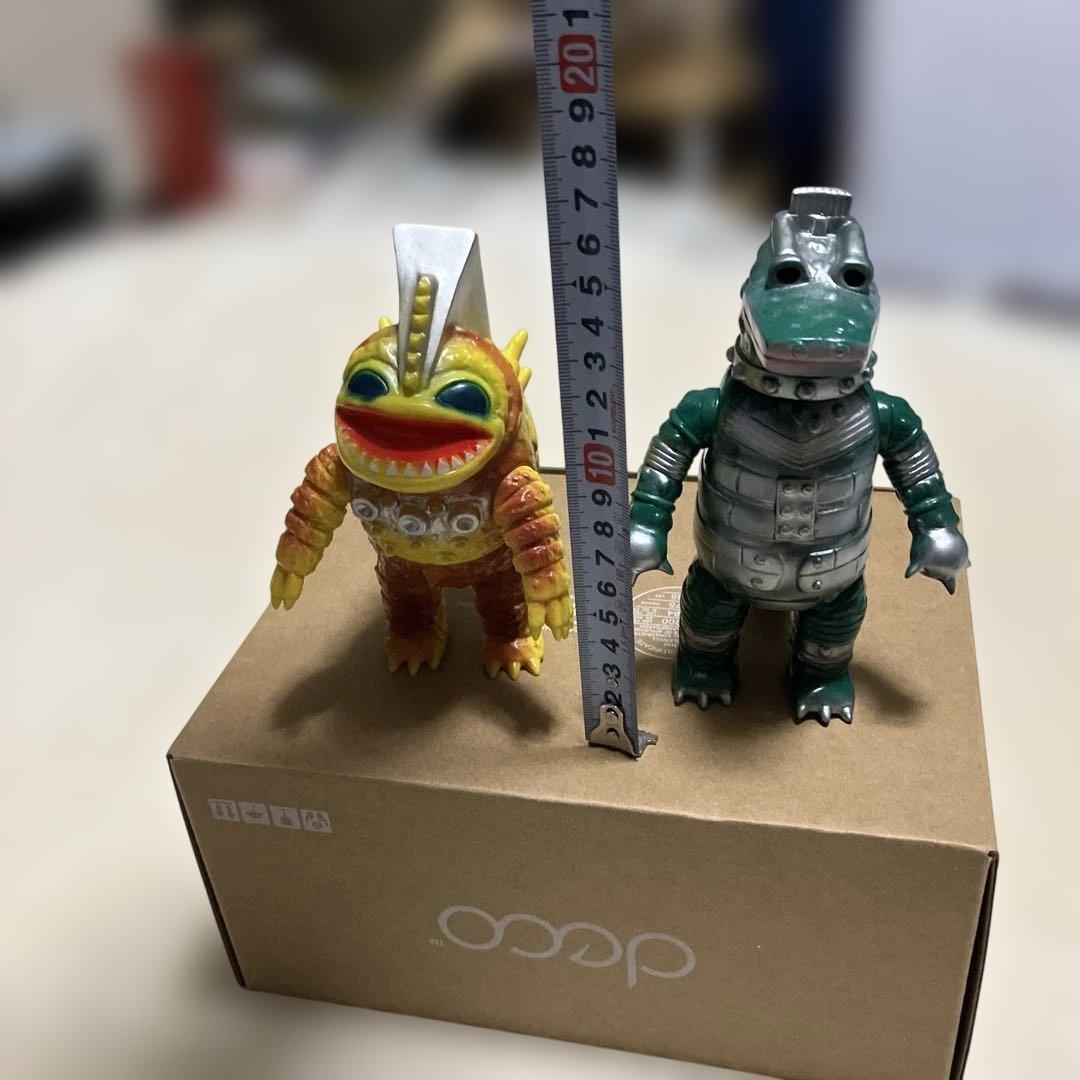 キャプテンウルトラ　ビニパラベビー　バクトン 1999&改造バンデラー2000