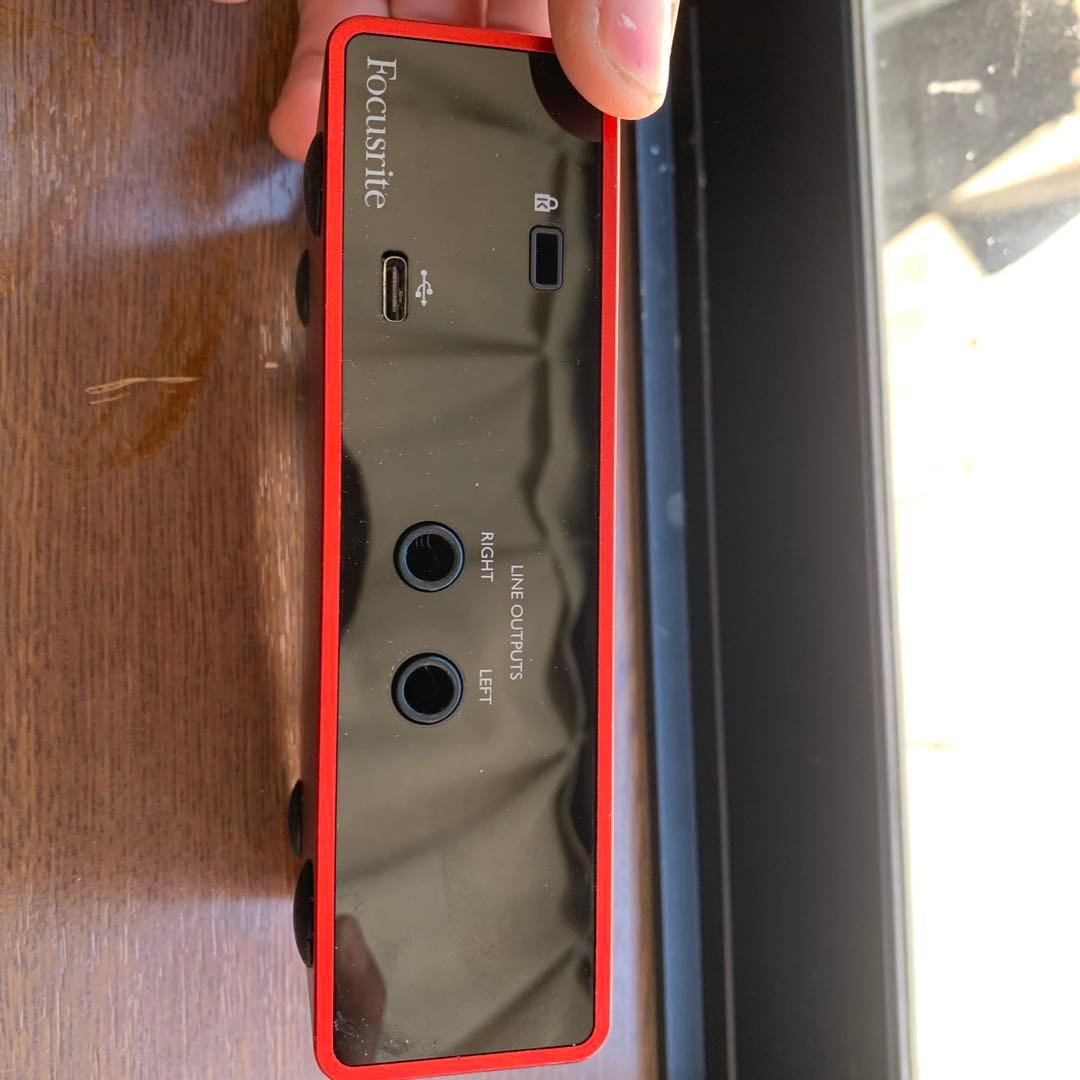Focusrite Scarlett Solo 音声インターフェース
