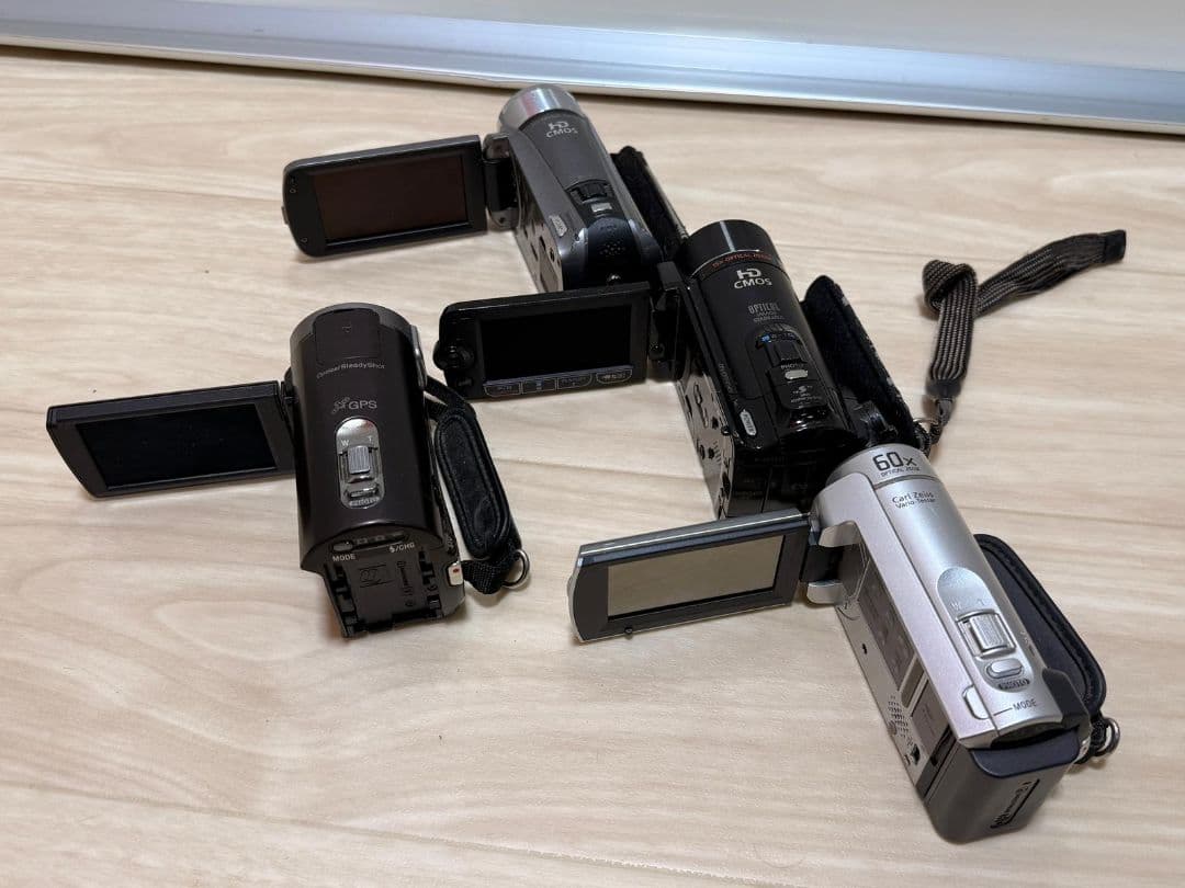 Sony、Canon ビデオカメラ本体 4点まとめ ジャンク