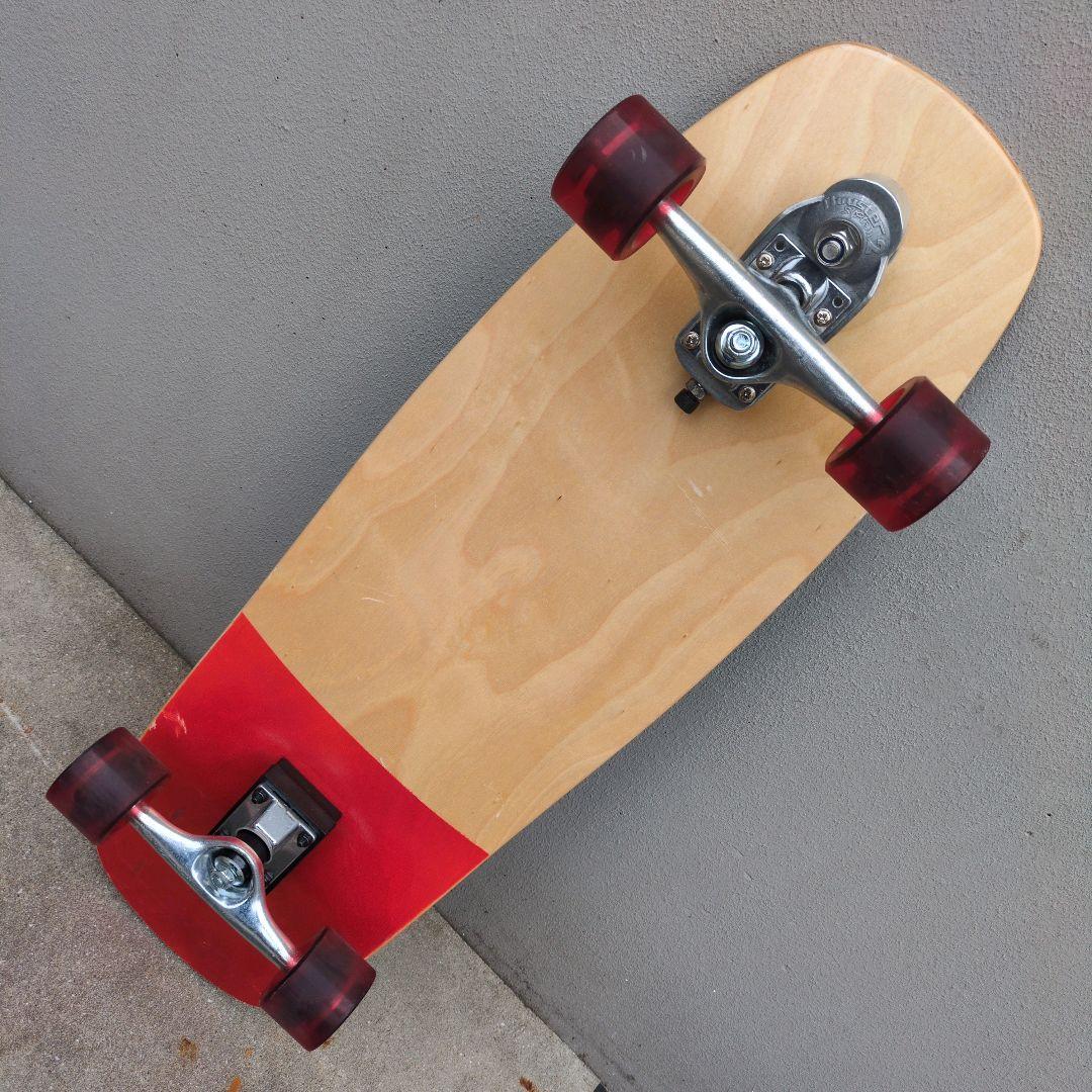 サーフスケートボード コンプリートスラスター2搭載カービング試乗程度