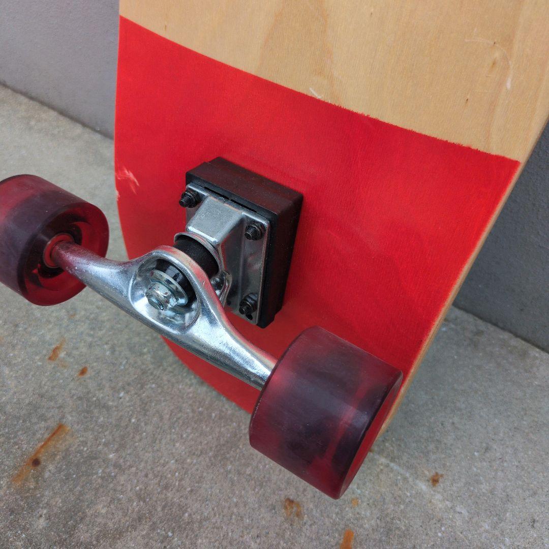 サーフスケートボード コンプリートスラスター2搭載カービング試乗程度