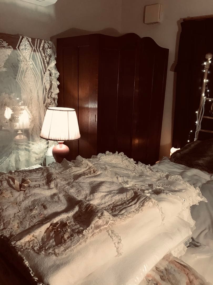 ❤️お値下げ★アンティーククローゼット★シャビーシック★曲線が美しい★定価28万円