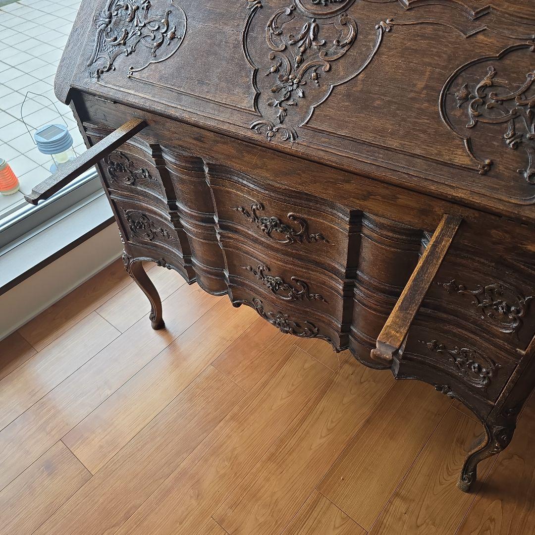 アンティークライティングデスク1890年代 鍵あり