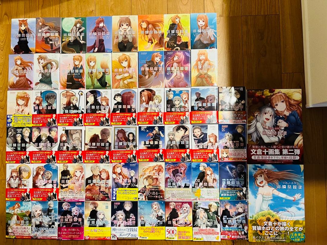 狼と香辛料　狼と羊皮紙　支倉凍砂　全巻セット