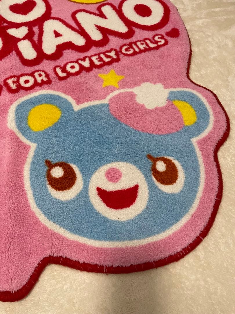 メゾピアノ　ミミポポちゃん　ラグマット　レア　レトロ