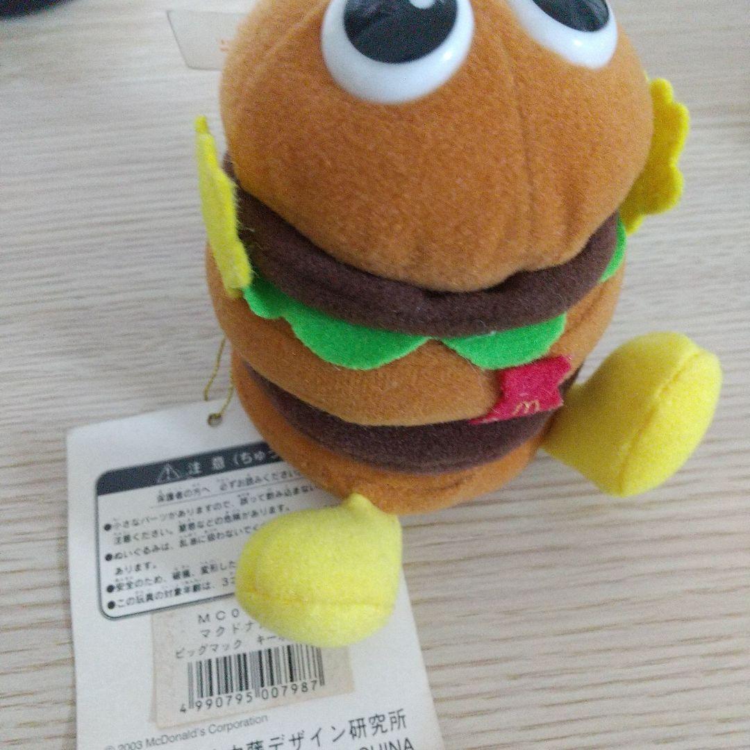 新品　マクドナルド　ビッグマック　ハンバーガー　ぬいぐるみ　マスコット