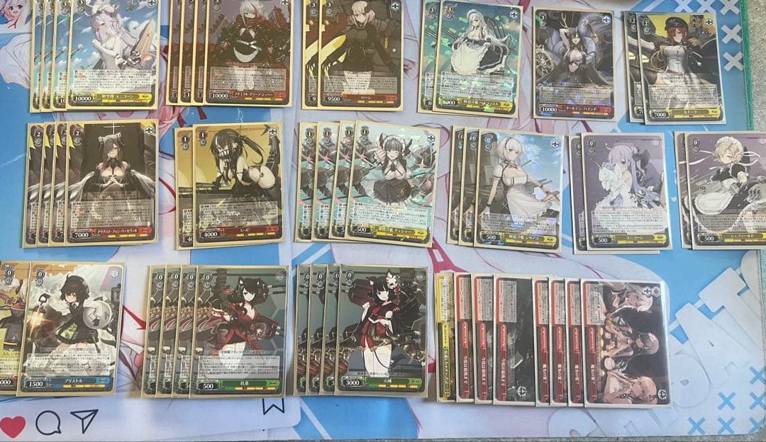 ヴァイス アズールレーン デッキ 7電源1枝 大量パーツ