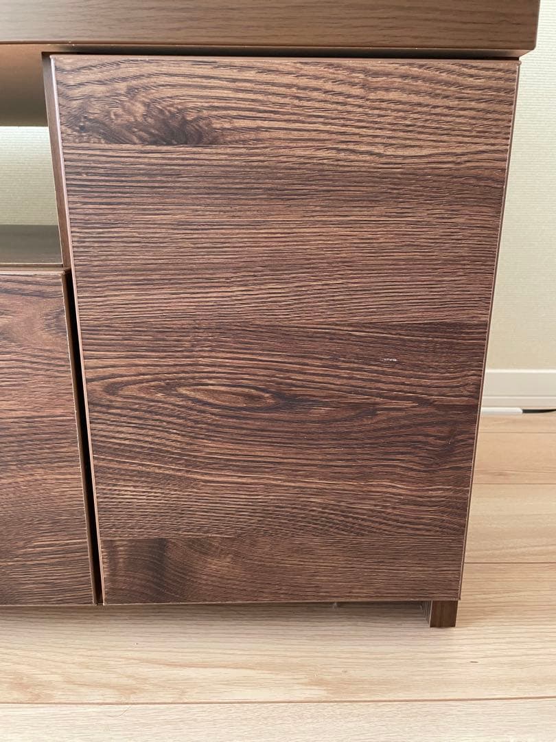 【送料込:12/7まで出品】LOWYA テレビボード ブラウン 160cm