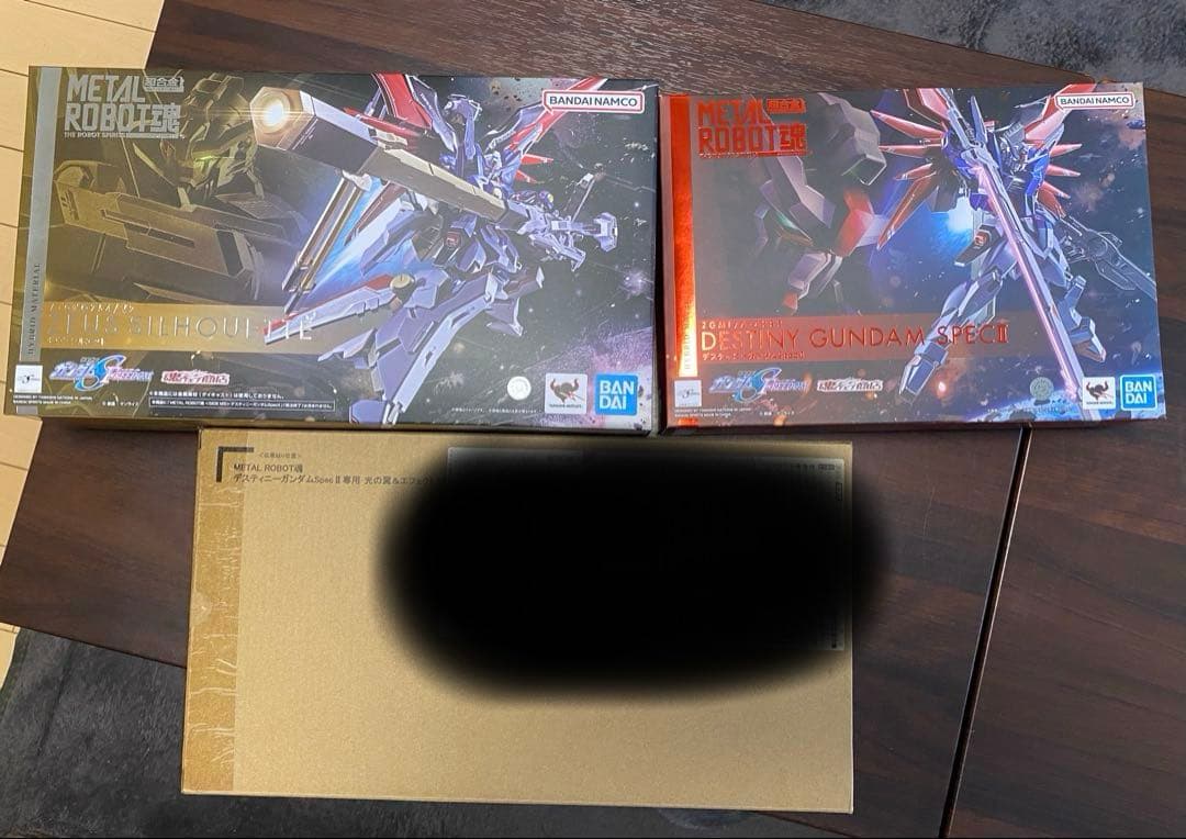 L ROBOT魂 デスティニーガンダム 光の翼・ゼウスシルエットセット