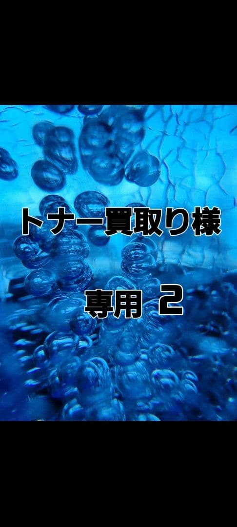 トナー専用 青色モデル 専用2