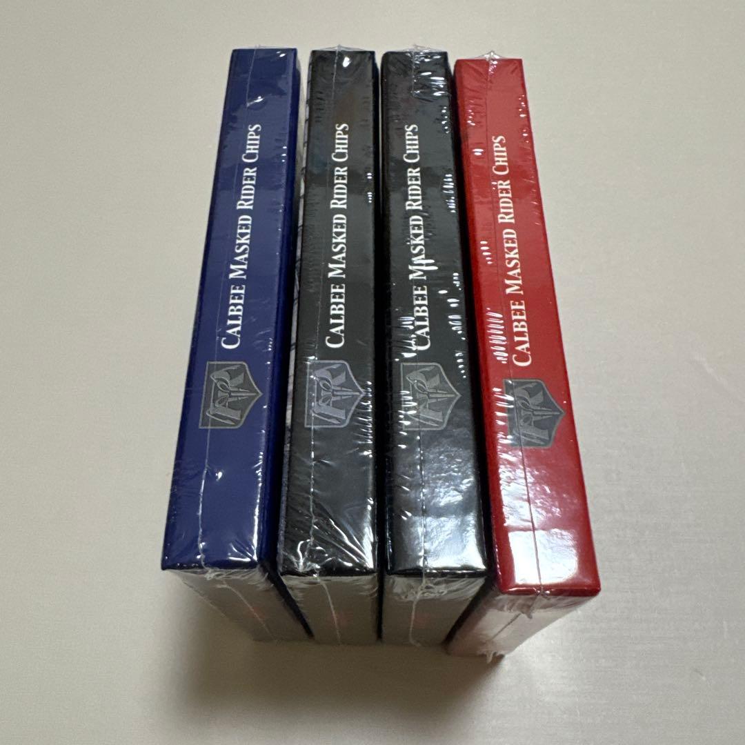 【未開封】カルビー仮面ライダーチップス　カード　復刻カード4セット　【4206
