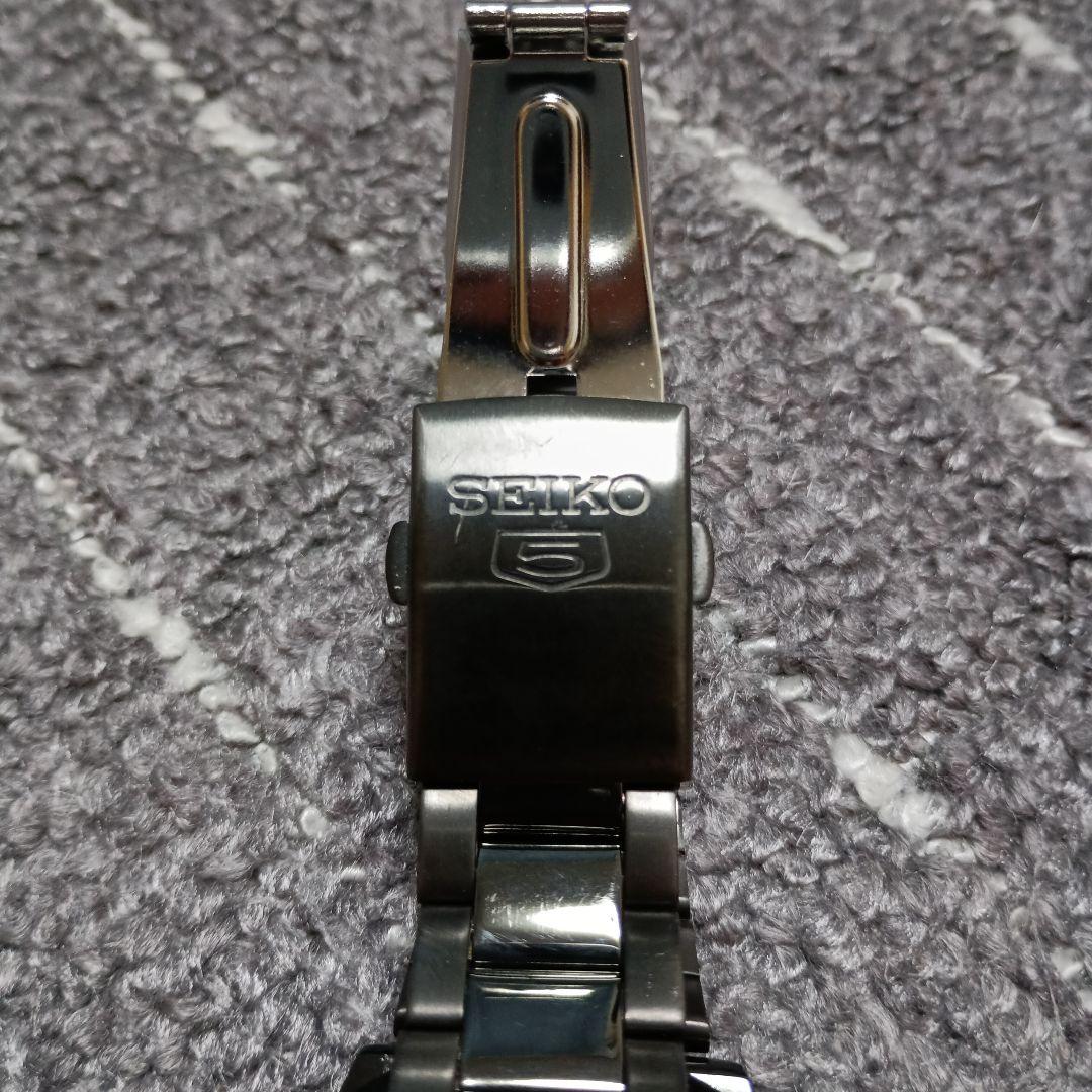 SEIKO5 自動巻き 海外モデル 7S26 SNKE03KC 黒い稲妻