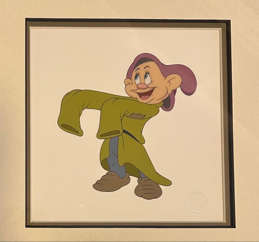 ディズニー Disney  White 白雪姫 ドーピー セル画