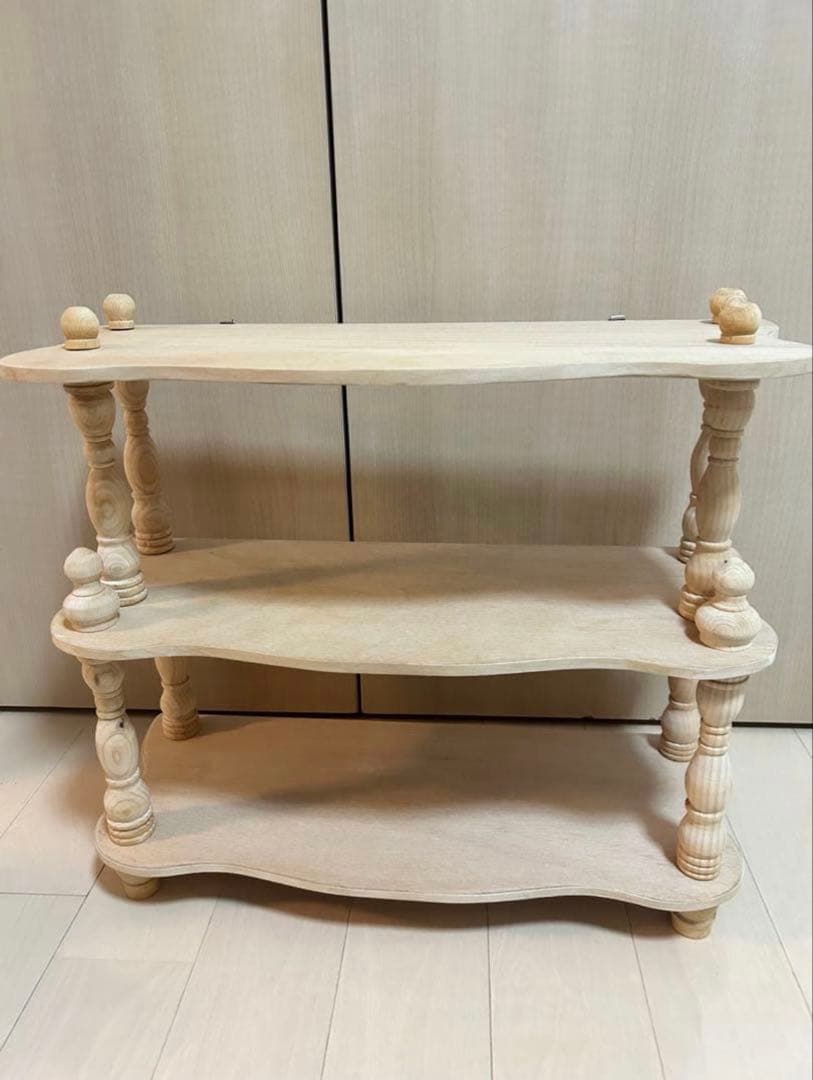 マ*ム様 【引っ越し整理中】3段　ナポレオンシェルフ　什器