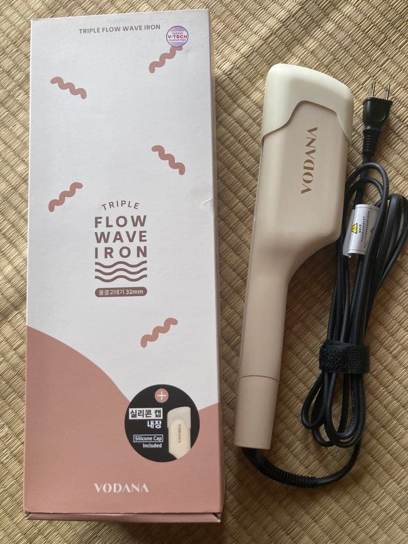ボダナ　VODANA ウェーブアイロン　32mm ティラミスブラウン