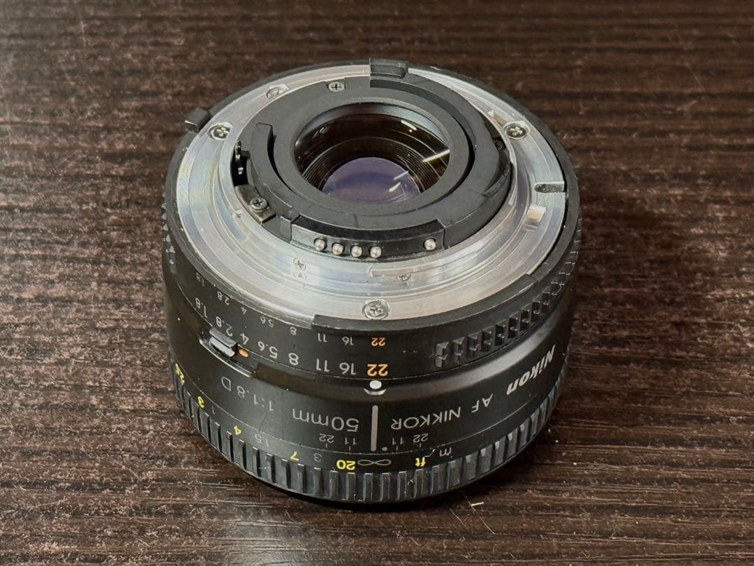 【実用品】Nikon AF NIKKOR 50mm f/1.8D レンズ