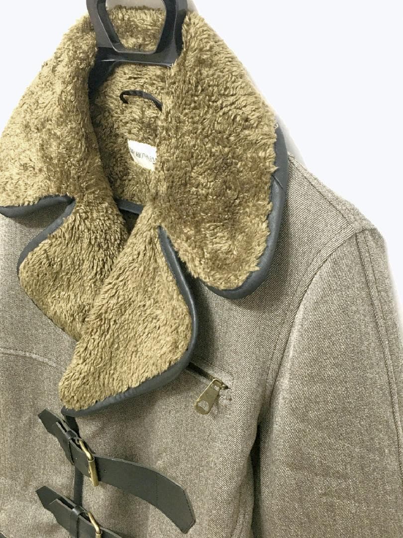 [未使用]エンポリオアルマーニ 総裏ファー ブルゾン 46[正規品]