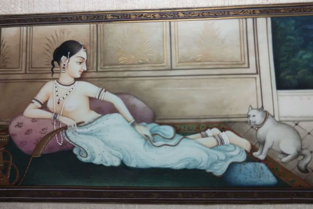 インド細密画、アンティーク