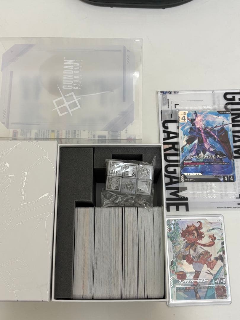 ガンダムカードゲーム リミテッドBOX Ver.β　日本語版 パラレル スレッタ