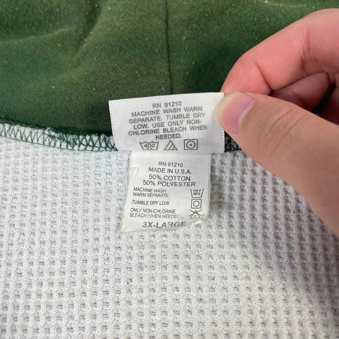 CAMBER 裏サーマル パーカー フェード ビッグサイズ ビンテージ USA製