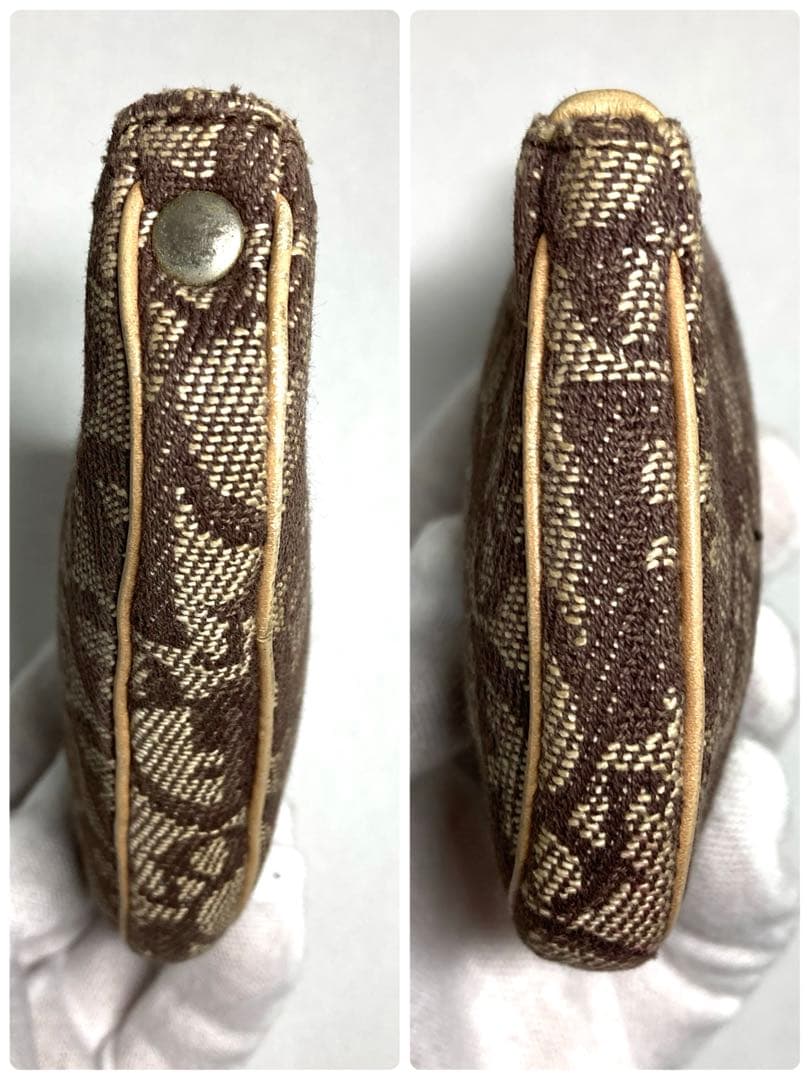 良品　クリスチャンディオール　トロッター　サドル　ケース　ミニポーチ