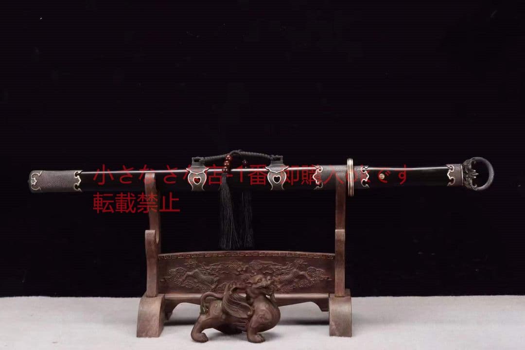 20寸銅装ねじれねじれ溶接ビードリングヘッド唐刃 唐剣 模造刀·模擬刀 居合刀