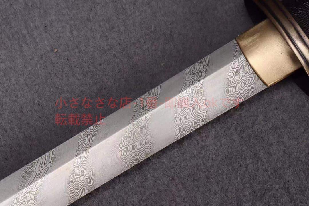 20寸銅装ねじれねじれ溶接ビードリングヘッド唐刃 唐剣 模造刀·模擬刀 居合刀