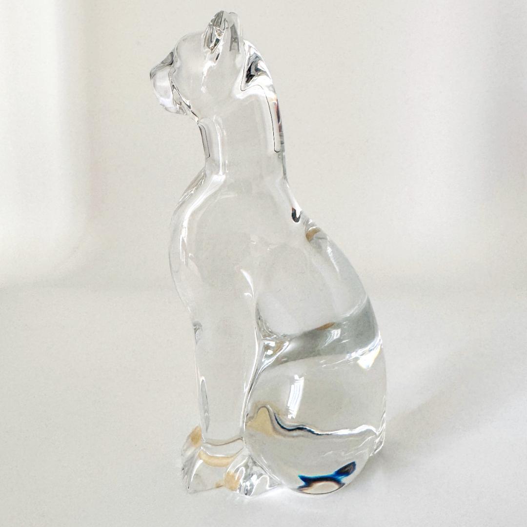 【バカラ】動物 猫 エジプト エジプシャンキャット 置物 インテリア★幸運/金運